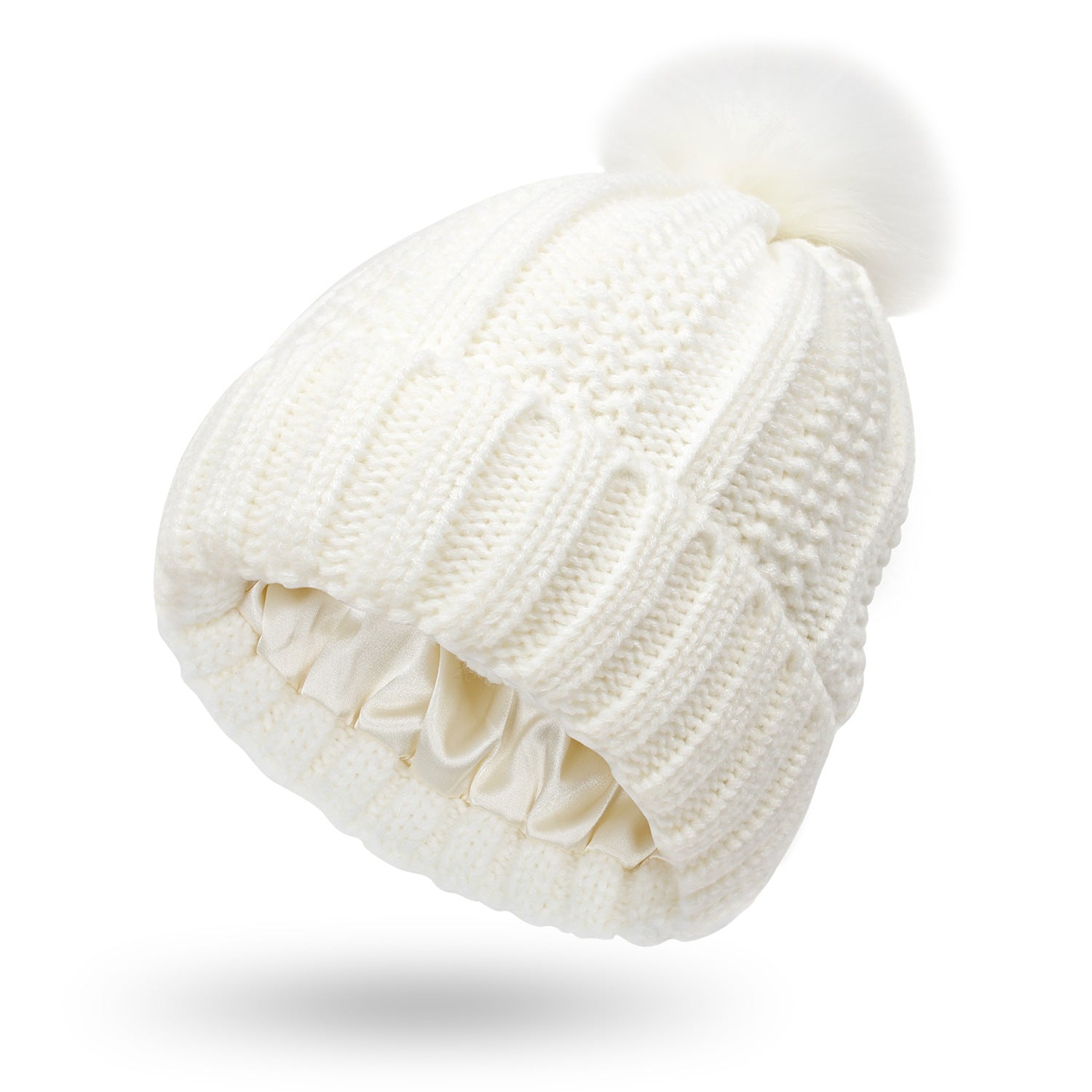 Luxe Knit Winter Hat: Stretchy, Fleece-Lined, and Extra Warm
