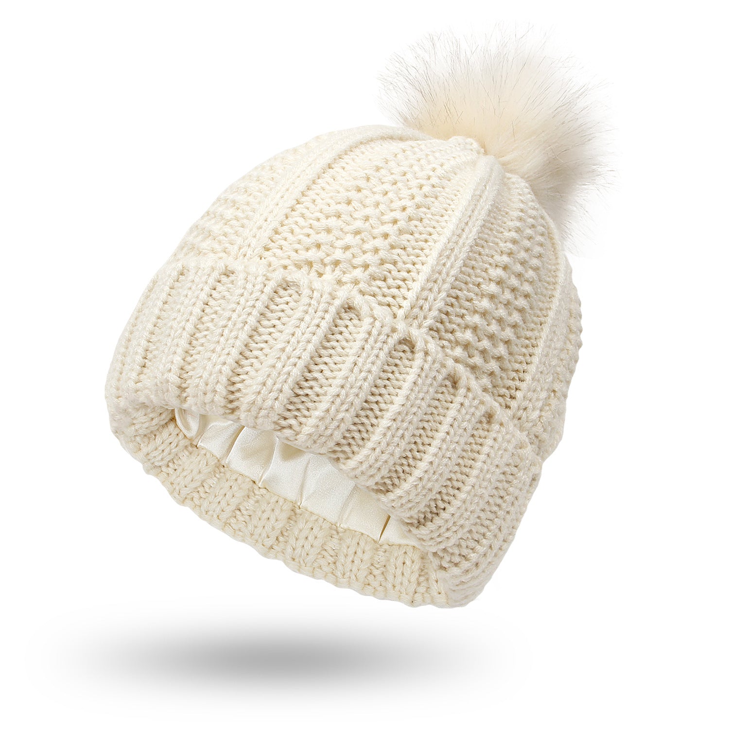 Luxe Knit Winter Hat: Stretchy, Fleece-Lined, and Extra Warm