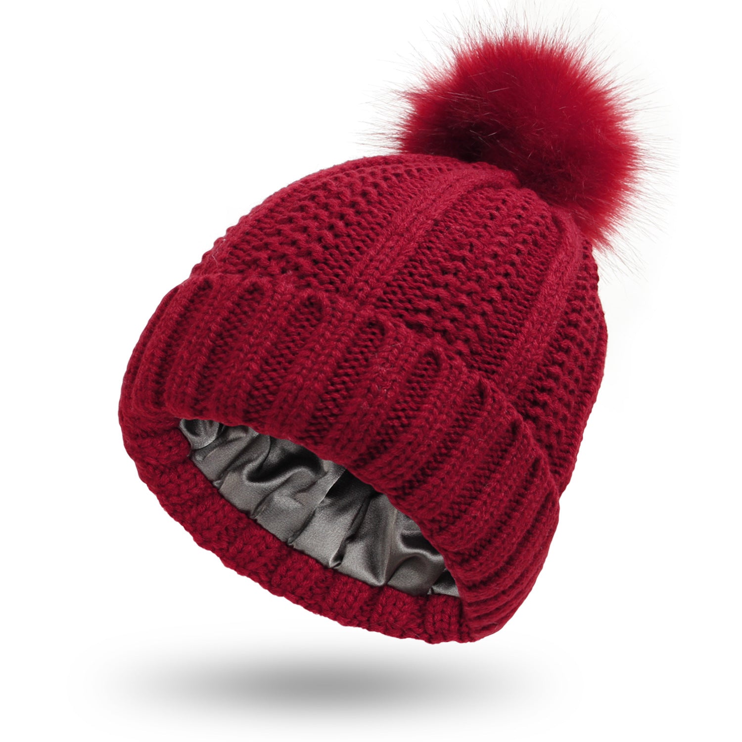 Luxe Knit Winter Hat: Stretchy, Fleece-Lined, and Extra Warm