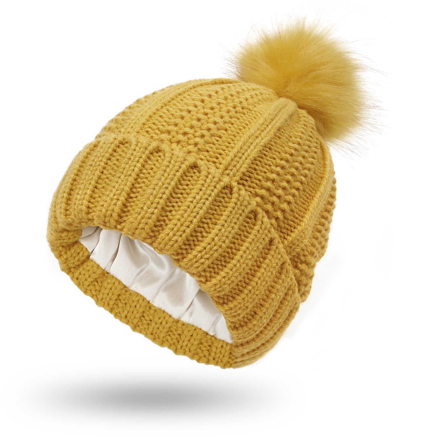 Luxe Knit Winter Hat: Stretchy, Fleece-Lined, and Extra Warm