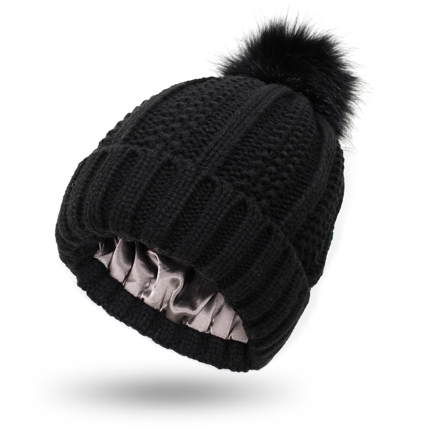 Luxe Knit Winter Hat: Stretchy, Fleece-Lined, and Extra Warm